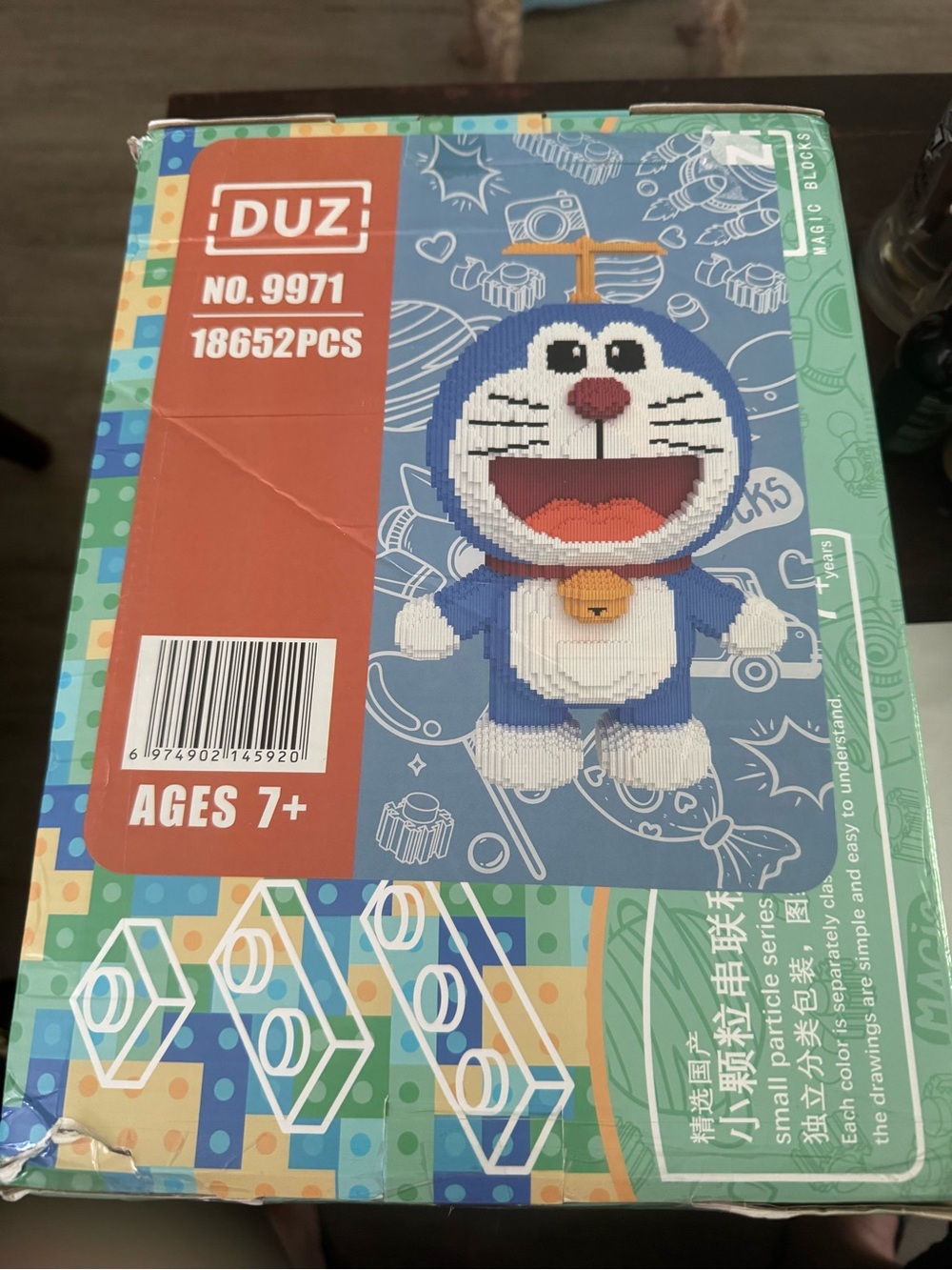 DUZ Doraemon Giant Magic Blocks Set 9971 - 18,652 pcs (Brand New)